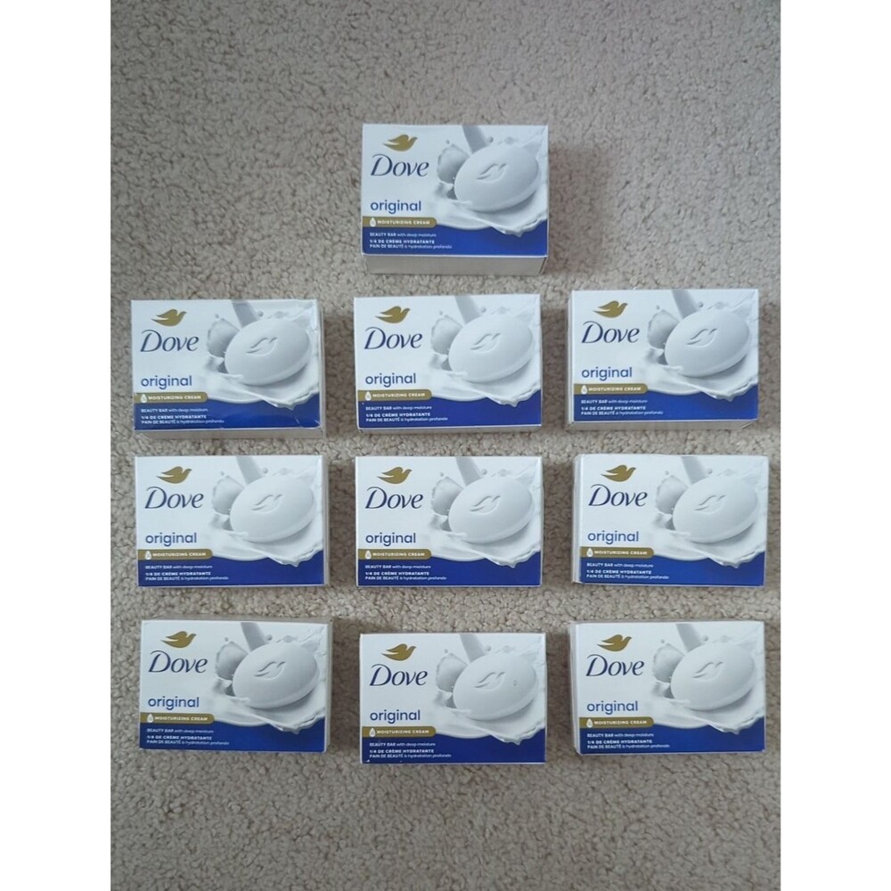 Dove Original Beauty Bar - Moisturizing Cream (Count 10)
